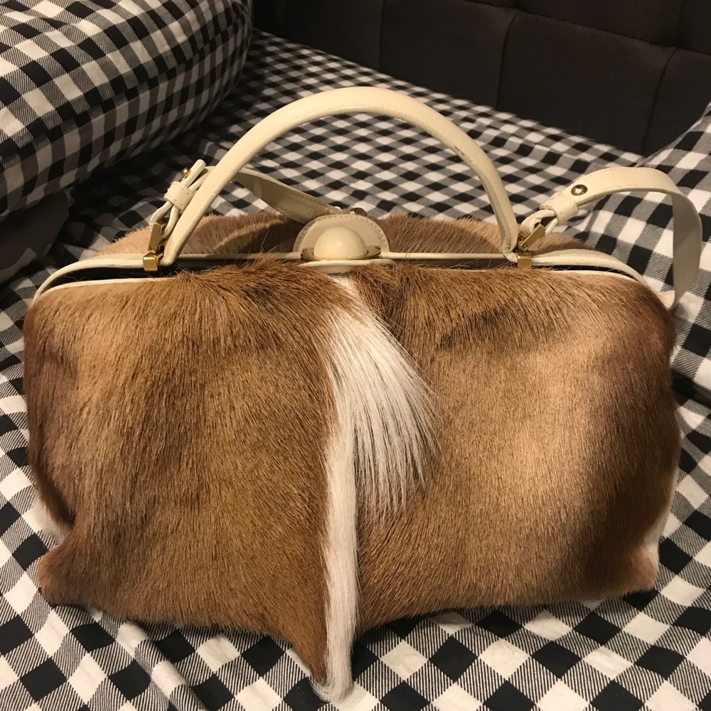 Salvatore Ferragamo Calf Fur Sachets